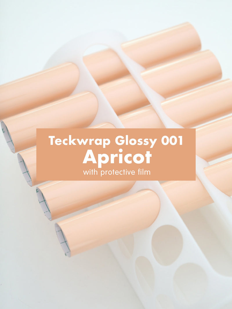 Teckwrap 001 Series Glossy Adhesive Vinyl Stickers