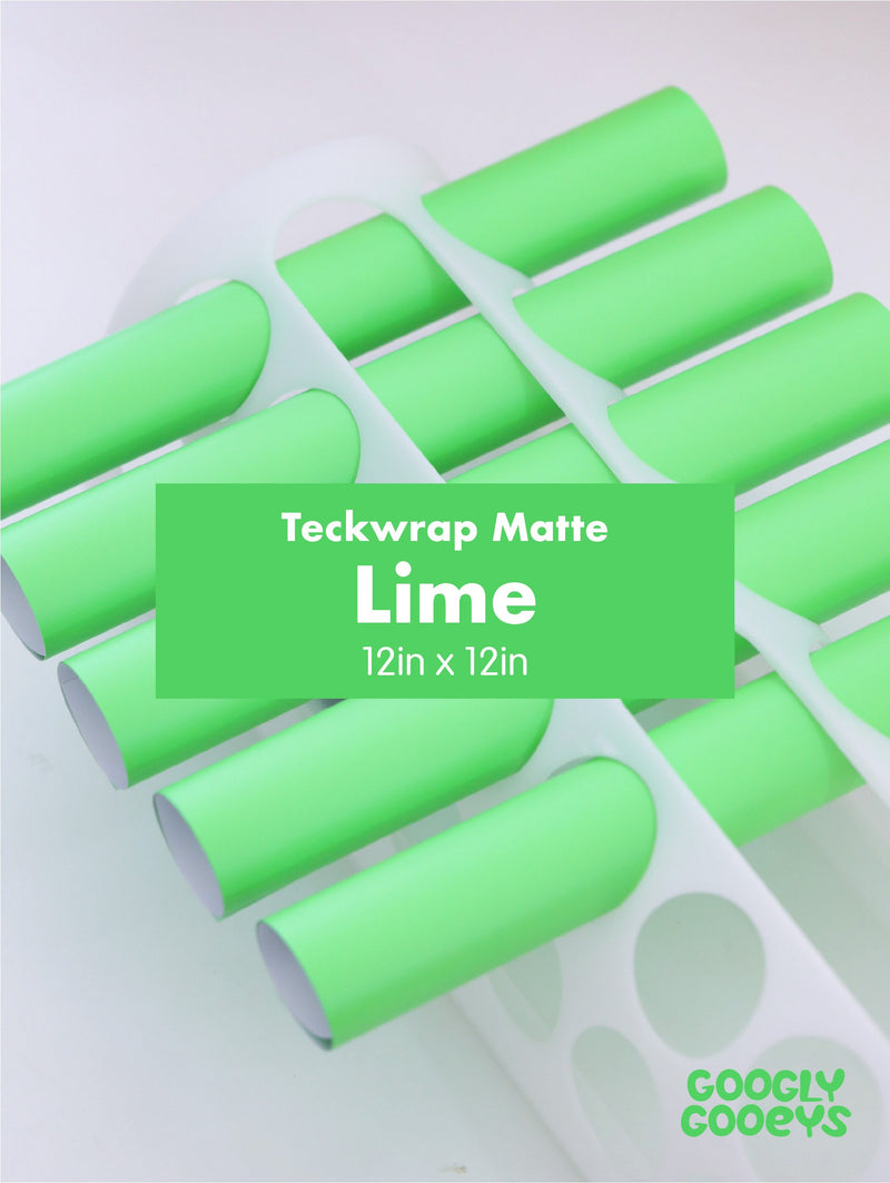 Teckwrap Matte Adhesive Vinyl Stickers