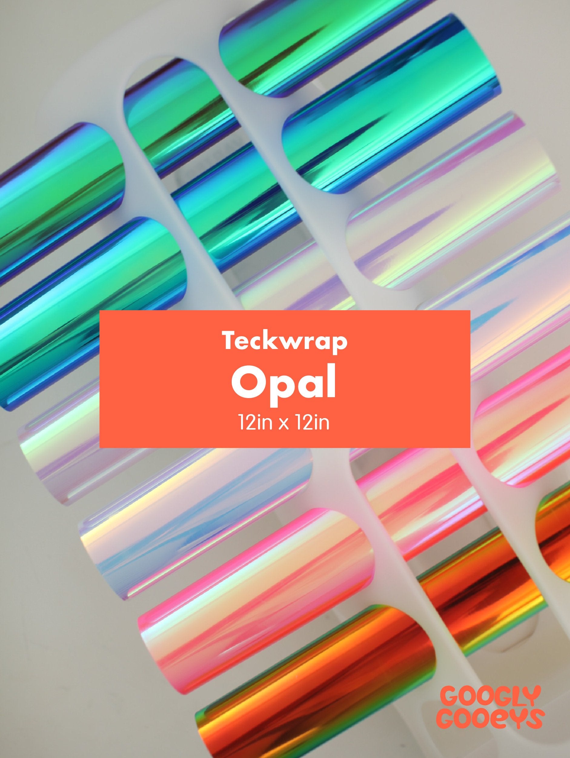 Teckwrap Opal Adhesive Vinyl Stickers (12x12)