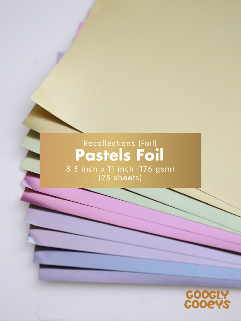 Recollections Cardstock Paper | Pastels Foil