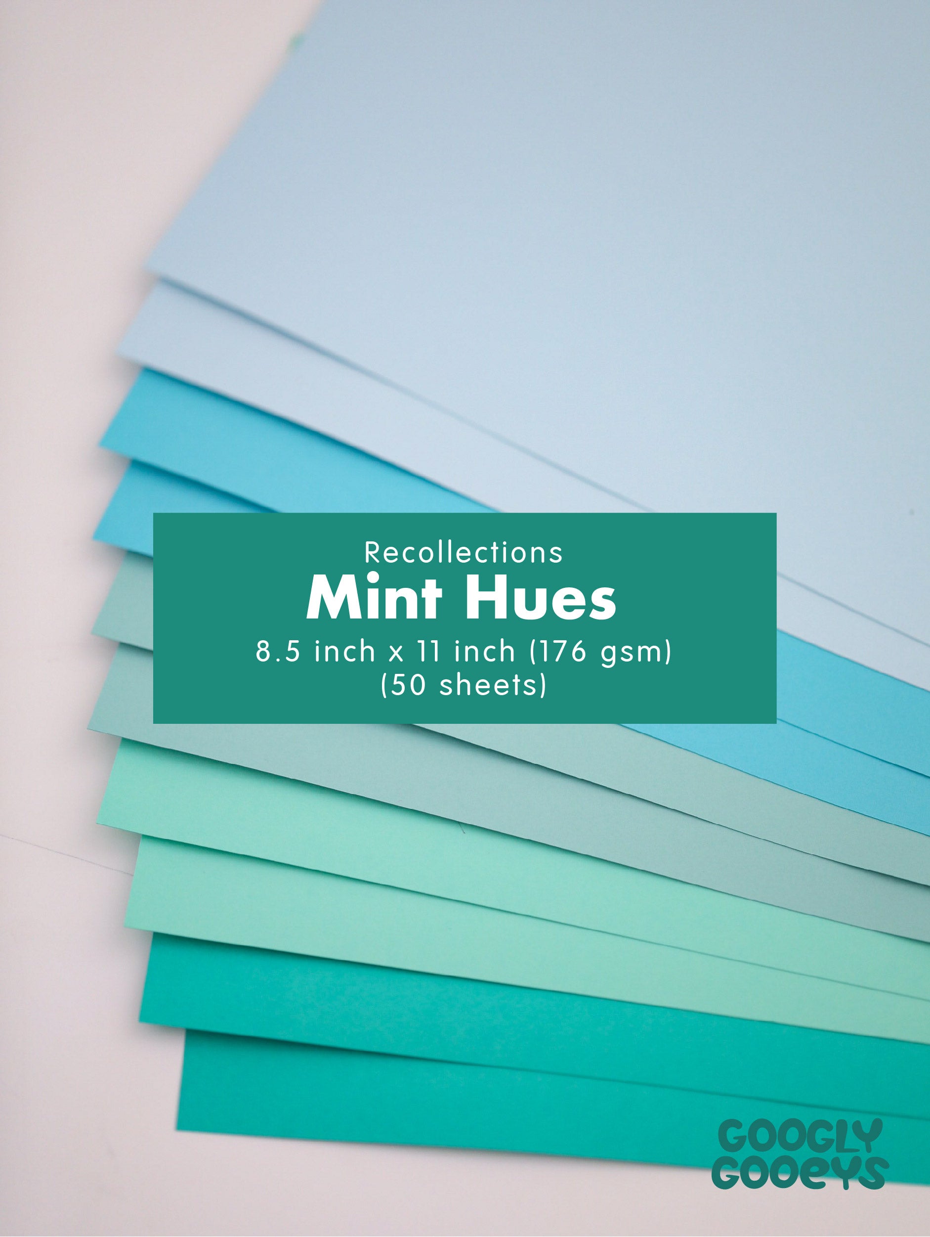 Recollections Cardstock Paper | Mint Hues