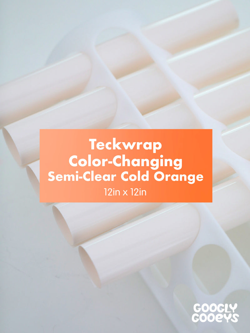  TECKWRAP Cold Sensitive Color Changing Vinyl Permanent