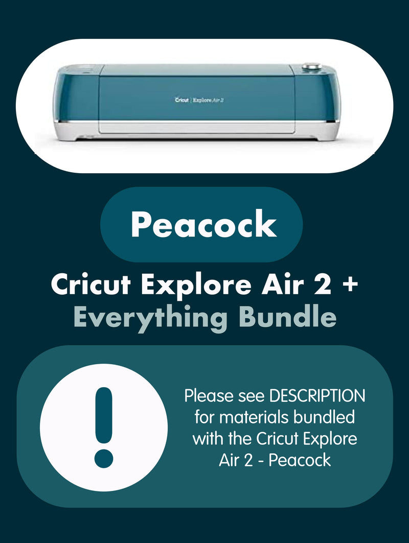 Cricut Mint Explore Air 2 & Materials Bundle