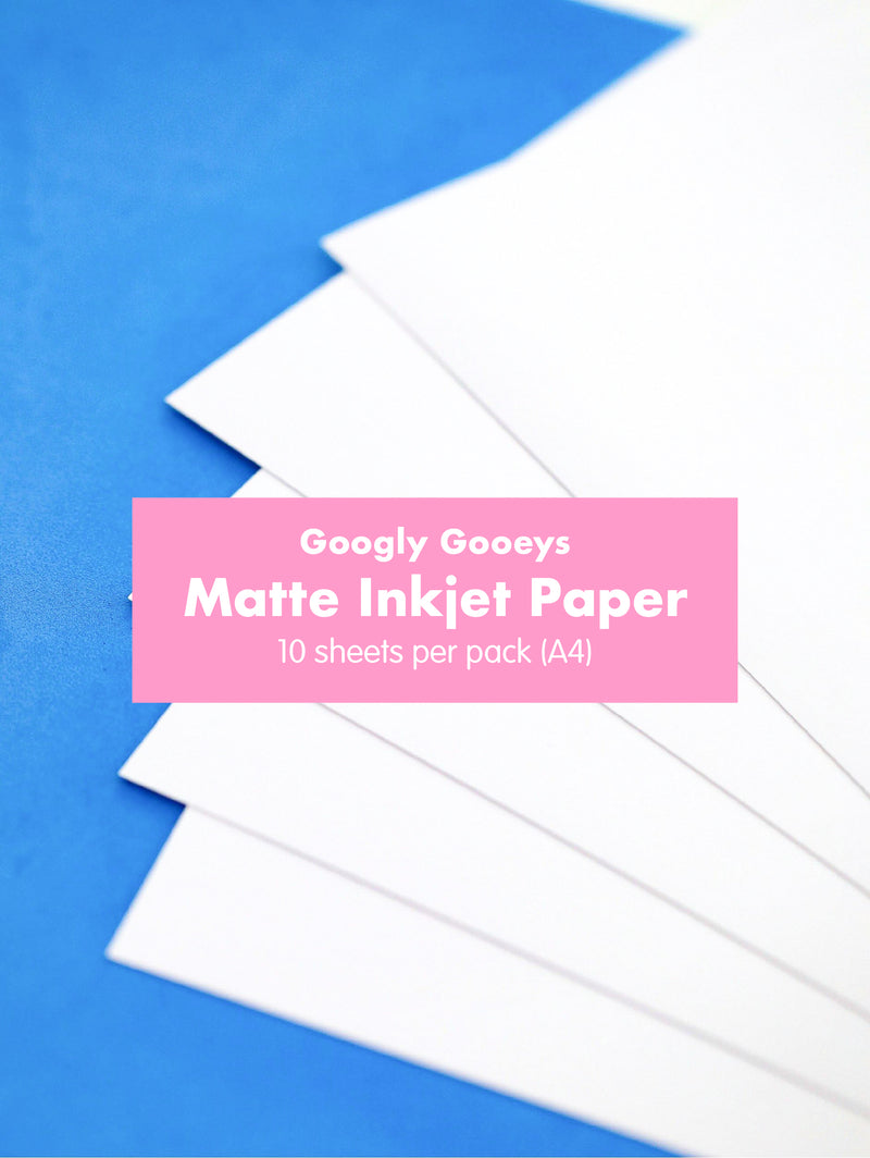 Googly Gooeys Matte Inkjet Paper | 110 gsm & 140 gsm