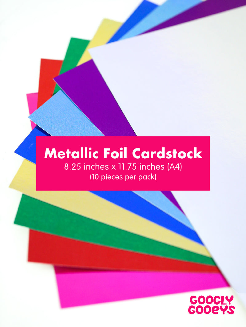 Premium Metallic Foil Cardstock 250GSM