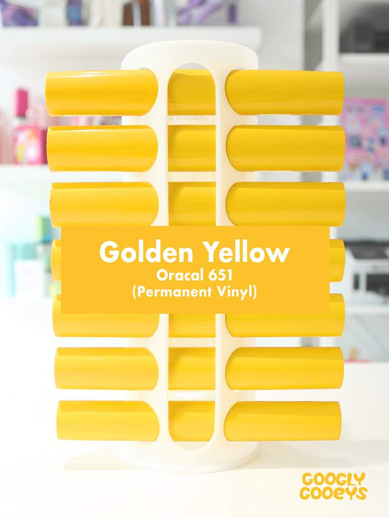 Light Yellow Sticker vinyl  Customisable Shop HTV, Oracal & More