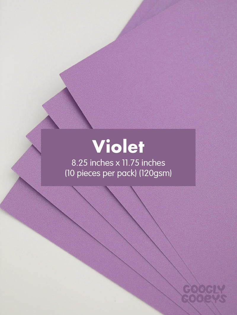 120gsm | Pearl Paper Cardstock (A4) | for Cricut Crafting Envelopes and Paper Flowers