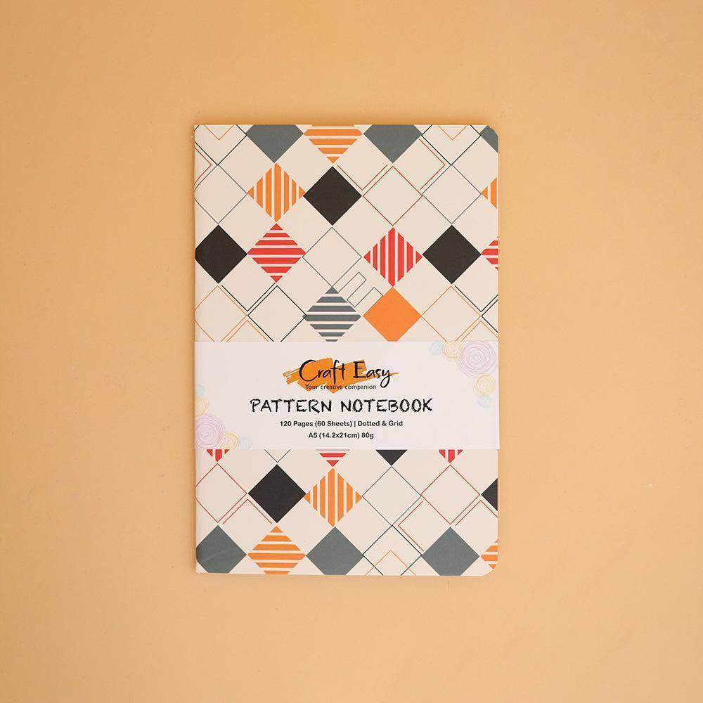Craft Easy A5 Pattern Notebook--[Product vendor]-GooglyGooeys-DIY-Crafts-Philippines