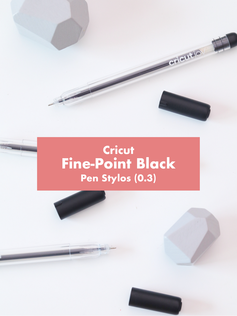 Cricut Joy Extra Fine Point Pens, 0.3 mm (3 ct) | Black-Cricut Joy Accessories-GooglyGooeys | Cricut | Arts Craft and DIY Store based in the Philippines