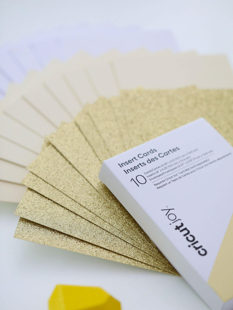 Cricut Joy Insert Cards, Cream/Gold Metallic--GooglyGooeys | Cricut | Arts Craft and DIY Store based in the Philippines