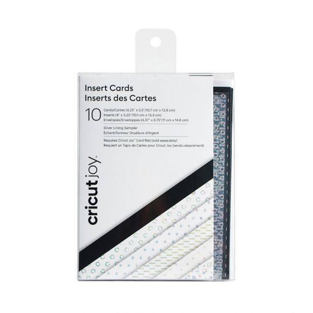 Cricut JoyInsert Cards, Silver Lining Sampler