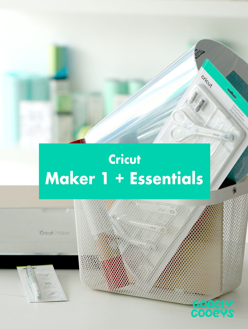 Cricut Maker 1 + Essentials Bundle