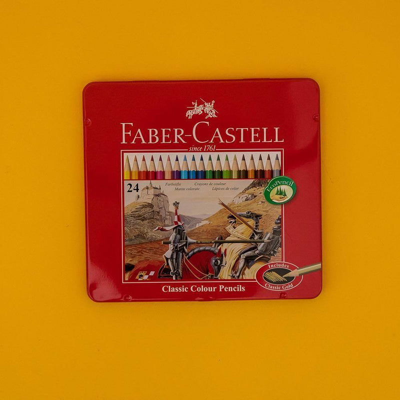 Faber-Castell Classic Colour Pencil Multi Colors Box Set (12,24,36,48,60 Colors Variation)