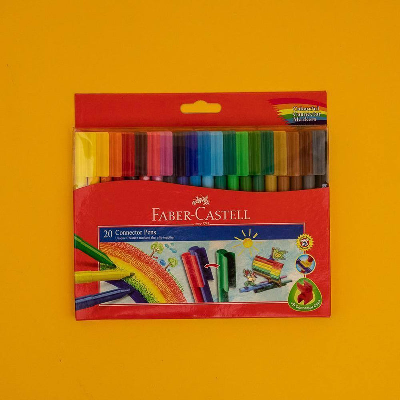 Faber-Castell Connector Pens (10,20,30,50,60,80 Colors Variation)