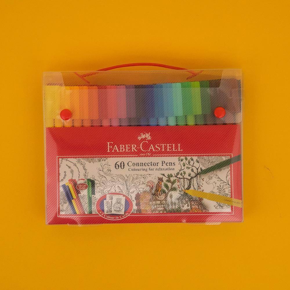 Faber-Castell Connector Pens (10,20,30,50,60,80 Colors Variation)