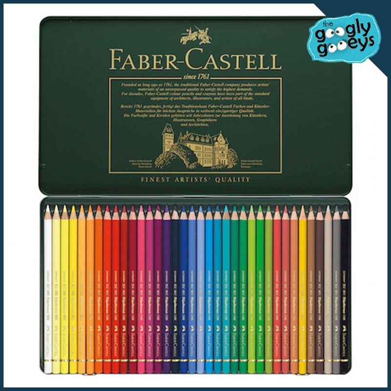 Faber-Castell Polychromos 24 Color Studio Metal Case