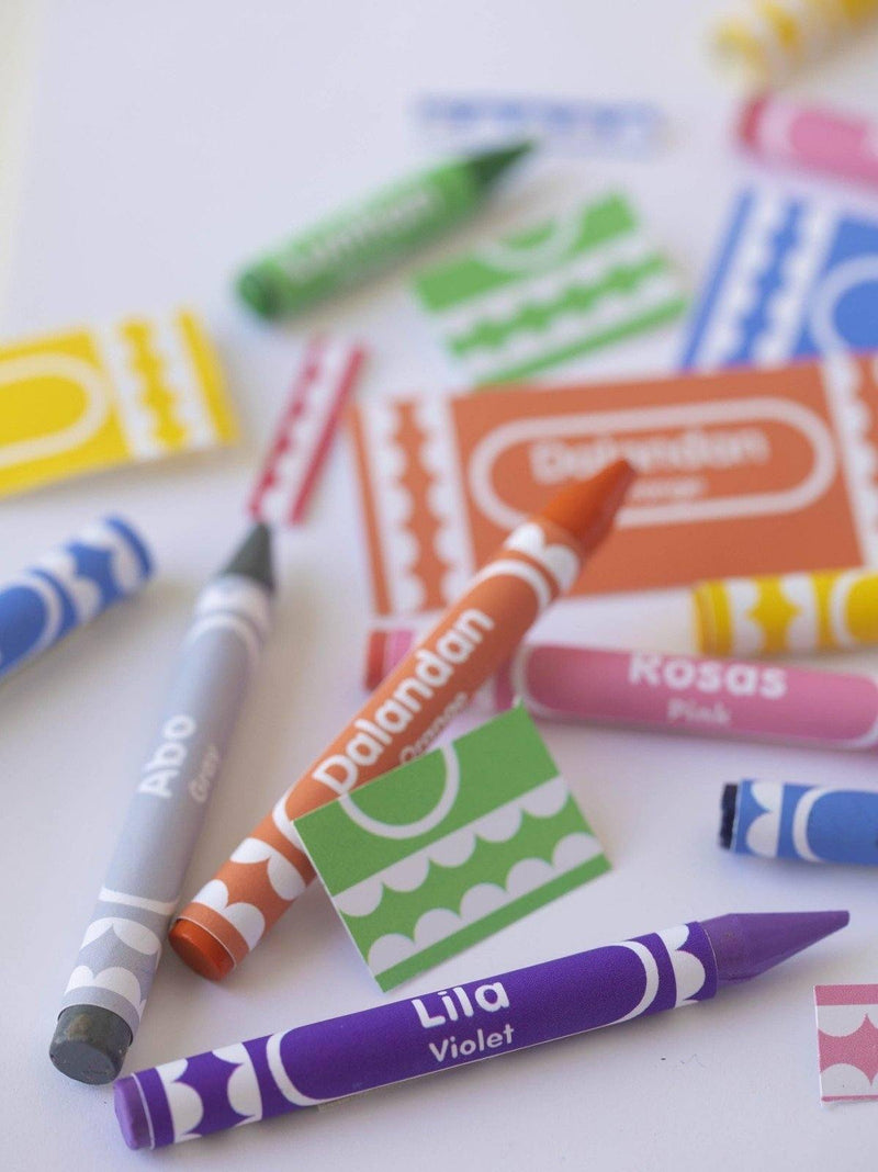 Free Printable: Crayon Sleeve Filipino Colors