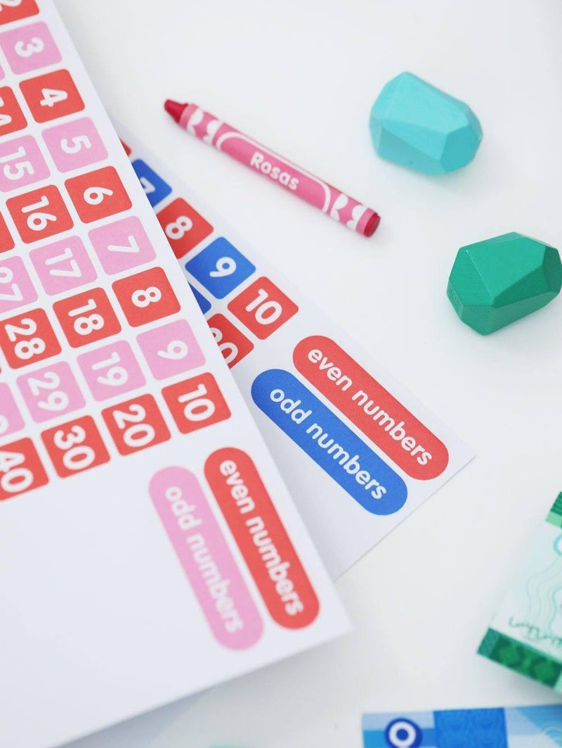 Free Printable: Odd and Even Numbers