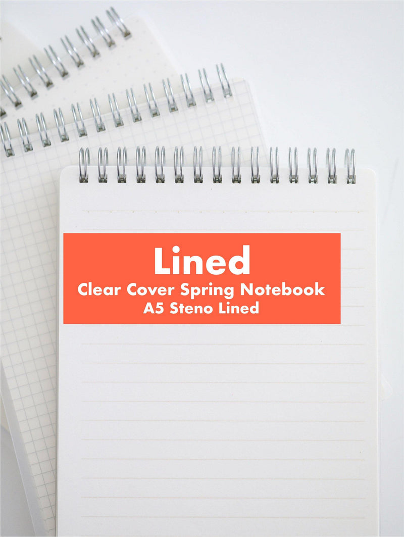 Googly Gooeys Clear Cover Spring Notebook (A5)-Notebooks-GooglyGooeys | Cricut | Arts Craft and DIY Store based in the Philippines