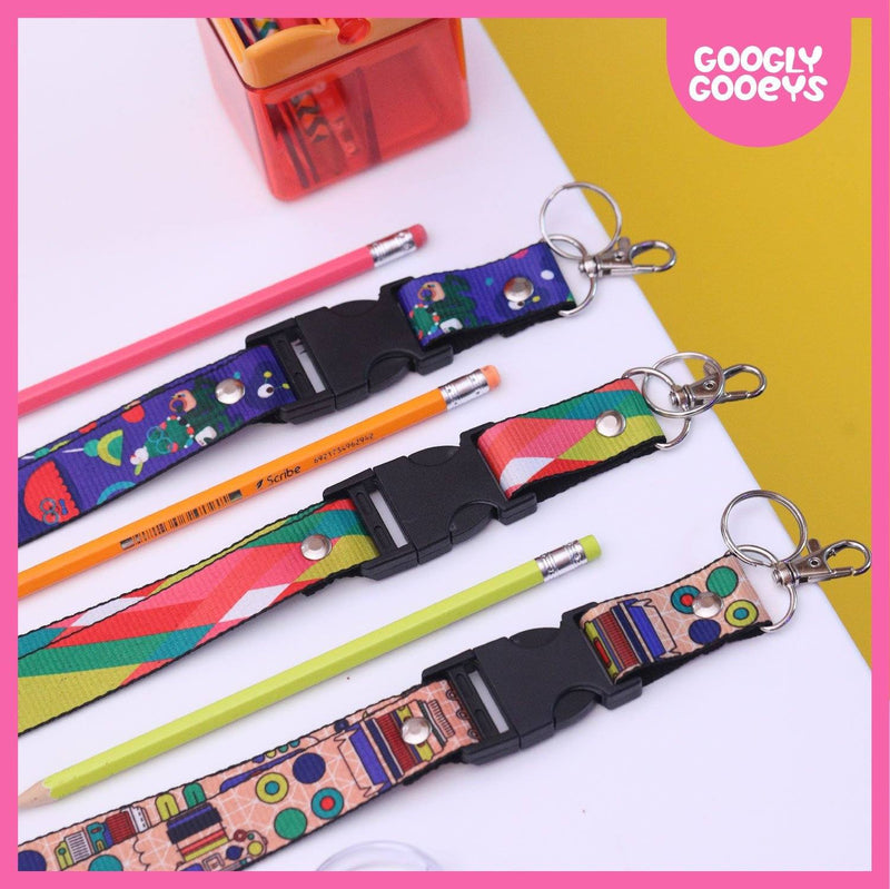 Googly Gooeys Merch - Lanyards (Lines)-Merch-[Product vendor]-GooglyGooeys-DIY-Crafts-Philippines