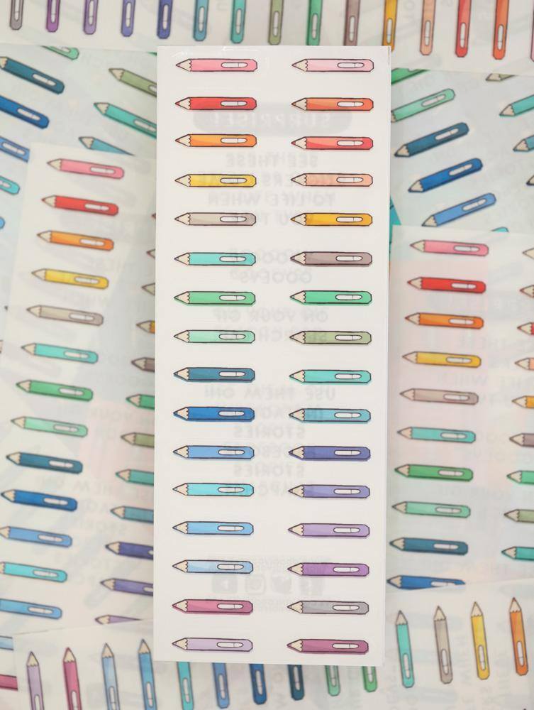 Googly Gooeys Merch - Stickers (Colored Pencils)-Merch-[Product vendor]-GooglyGooeys-DIY-Crafts-Philippines