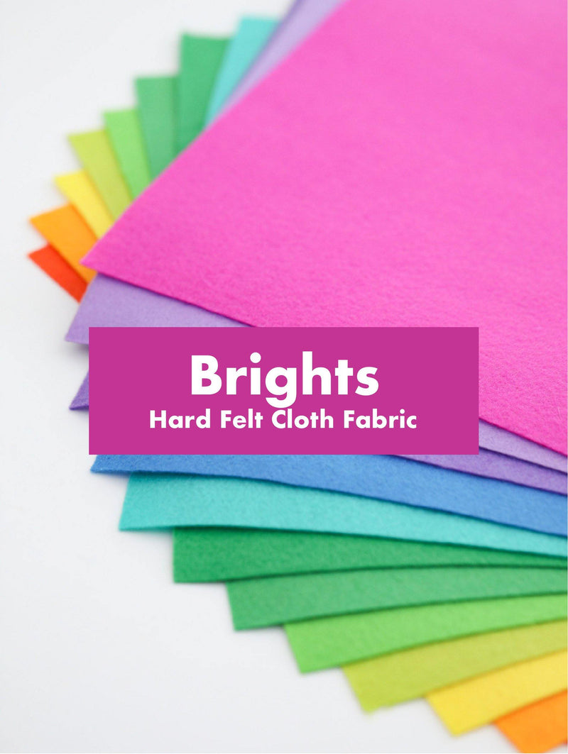 GooglyGooeys Bright| Hard Felt Cloth Fabric-Felt-GooglyGooeys | Cricut | Arts Craft and DIY Store based in the Philippines