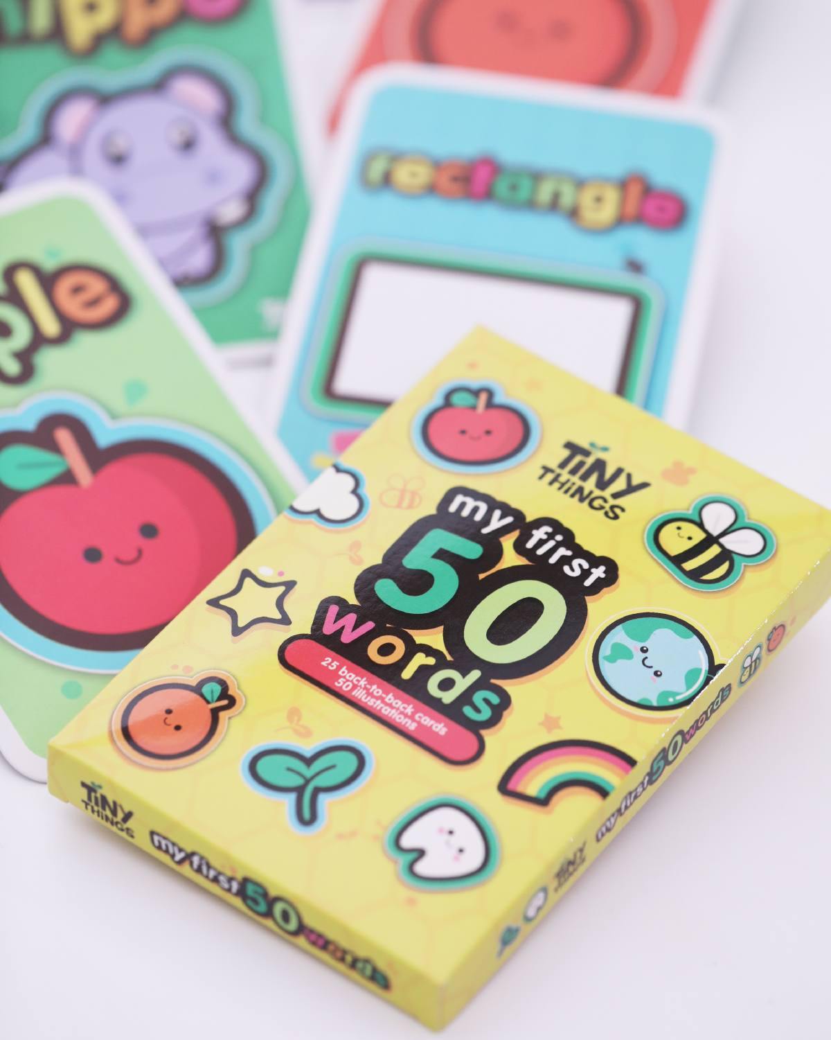 My First 50 Words Educational Flash Cards--[Product vendor]-GooglyGooeys-DIY-Crafts-Philippines