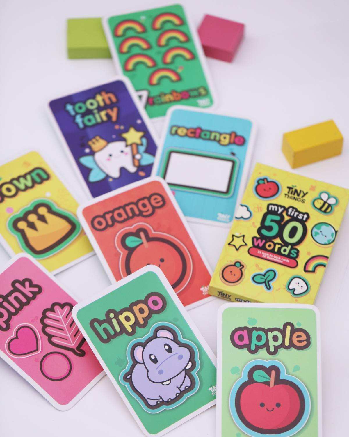 My First 50 Words Educational Flash Cards--[Product vendor]-GooglyGooeys-DIY-Crafts-Philippines