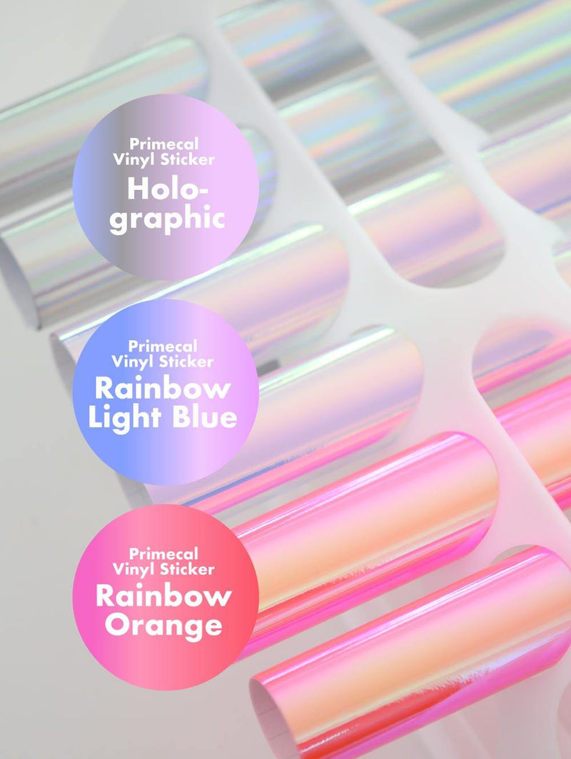 Primecal Rainbow Opal Holographic Vinyl Stickers--GooglyGooeys | Cricut | Arts Craft and DIY Store based in the Philippines