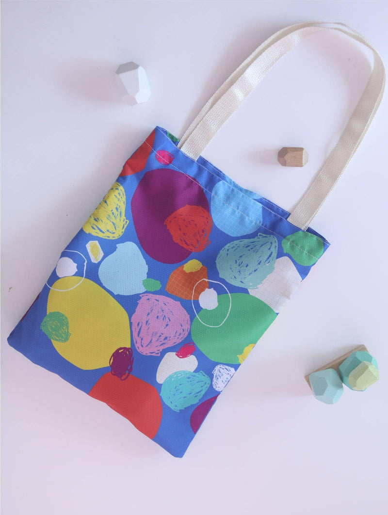 Riley x Googly Gooeys: Small Abstract Tote Bag--[Product vendor]-GooglyGooeys-DIY-Crafts-Philippines