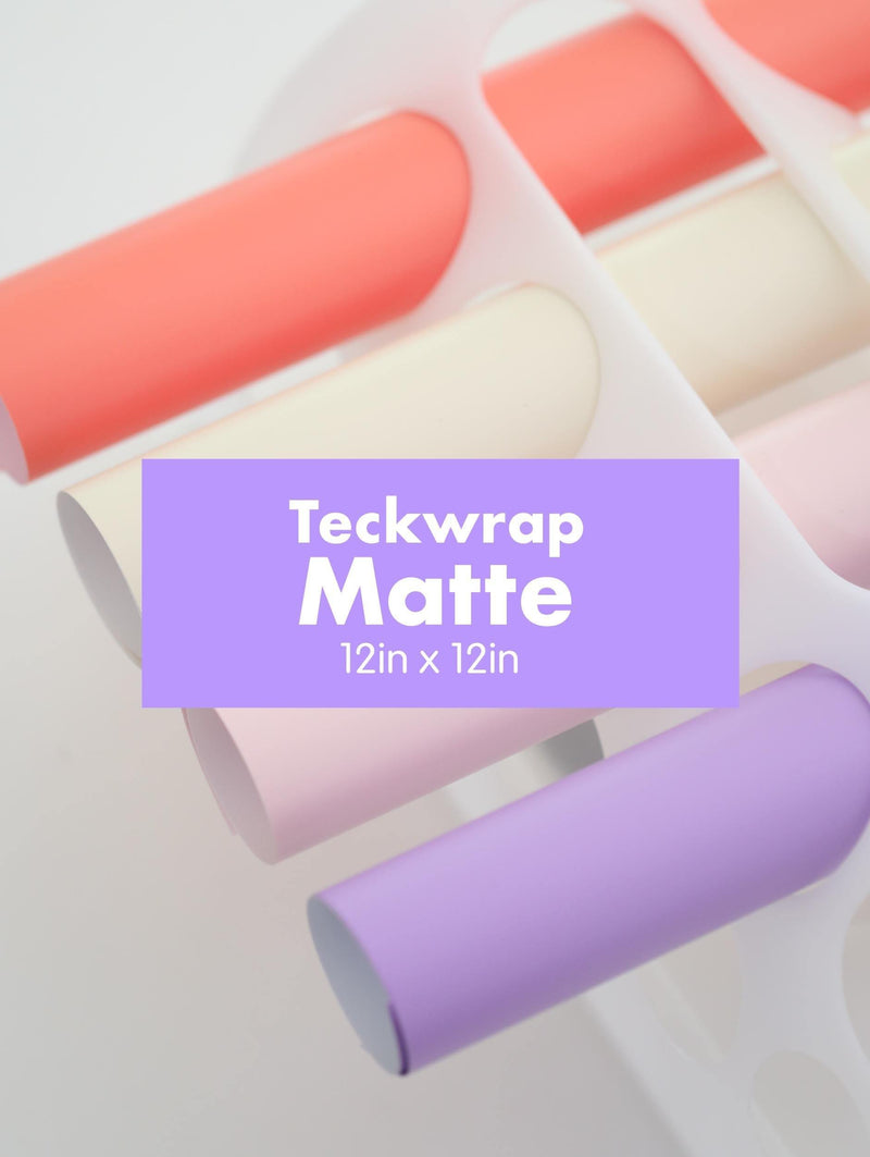Teckwrap Matte Adhesive Vinyl Stickers