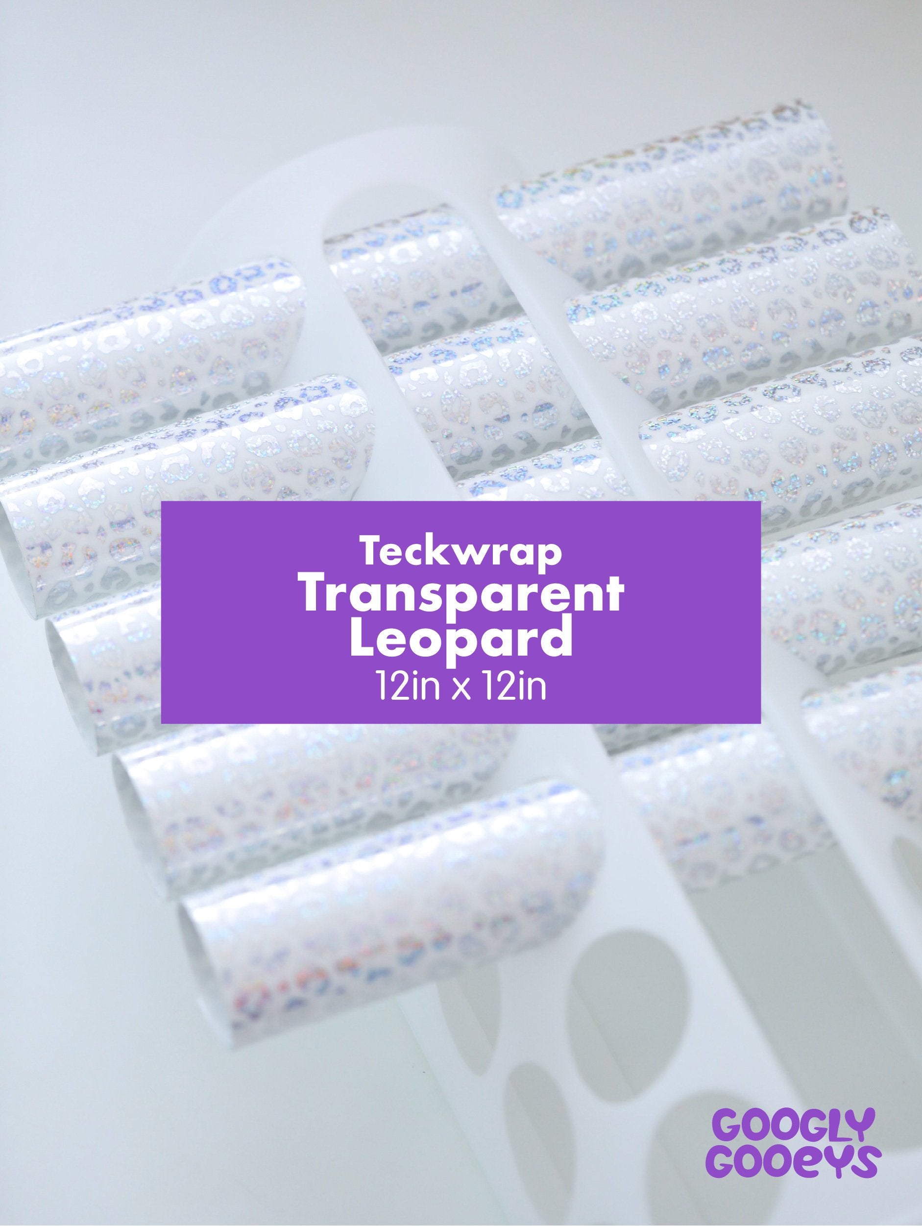 Teckwrap Holographic Pattern Adhesive Vinyl Stickers (12x12)