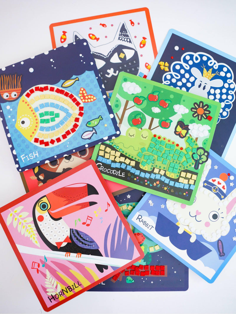 Tokyo Finds Kids My First 3D Sticker Art-Tokyo Finds-[Product vendor]-GooglyGooeys-DIY-Crafts-Philippines